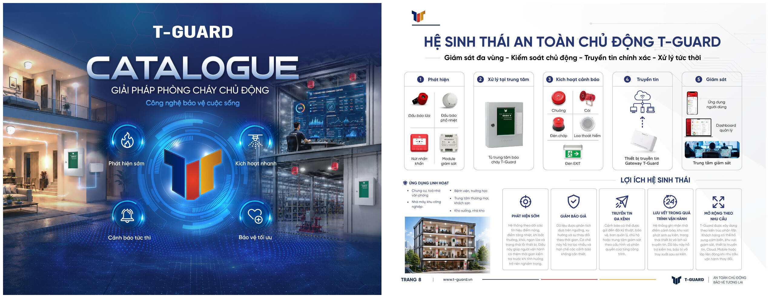 T-Guard catalogue cover and safety ecosystem spread