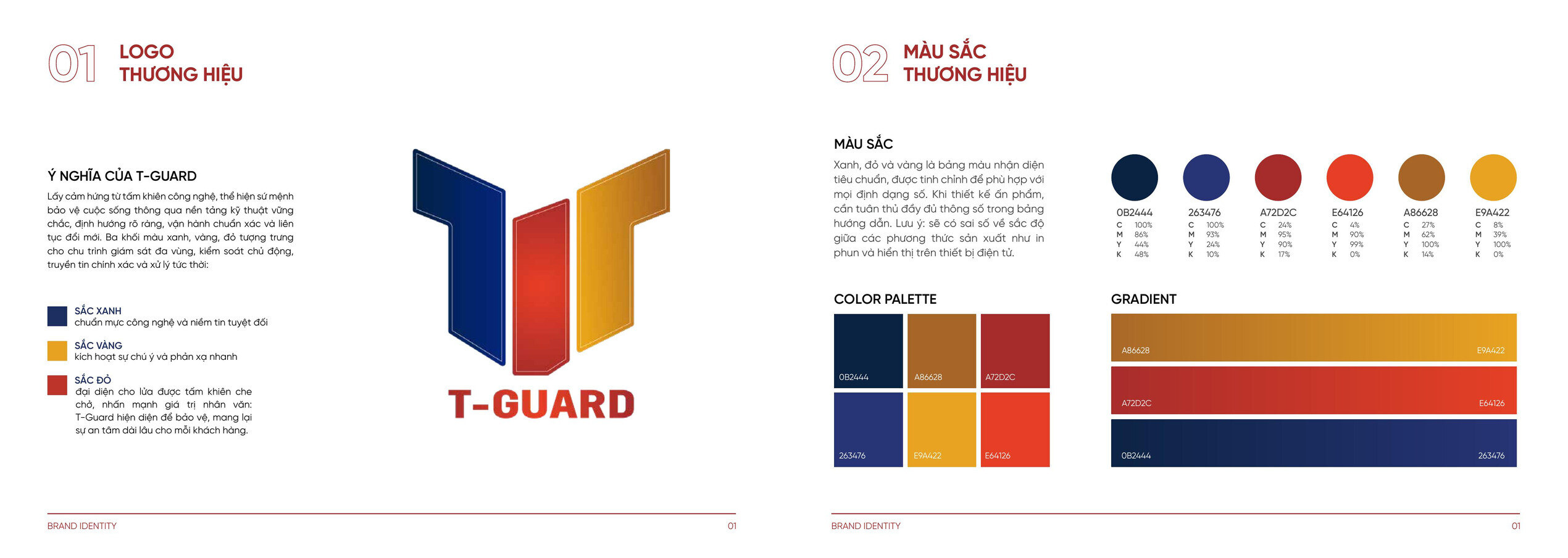 T-Guard logo rationale and colour system